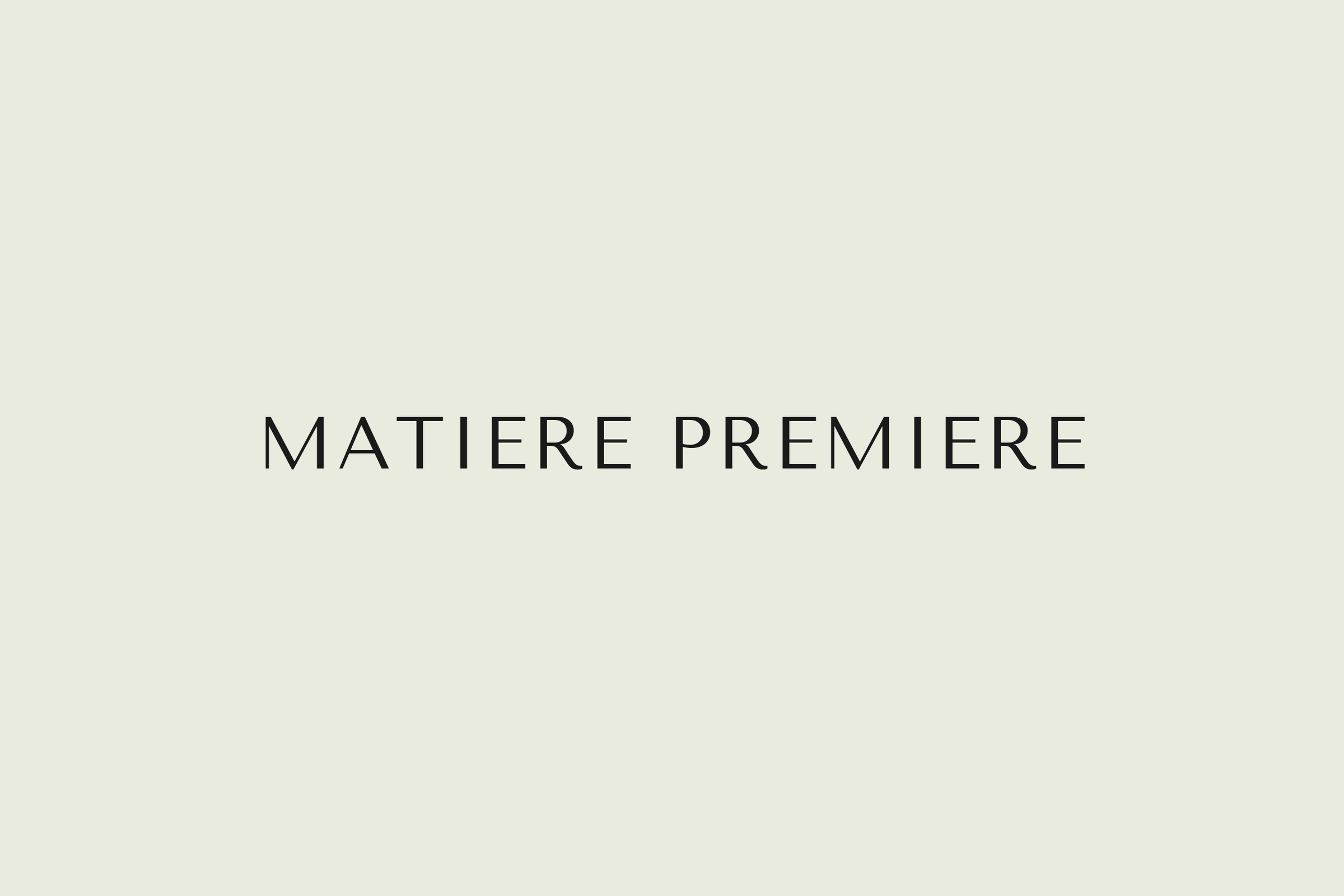 Matiere Premiere logo
