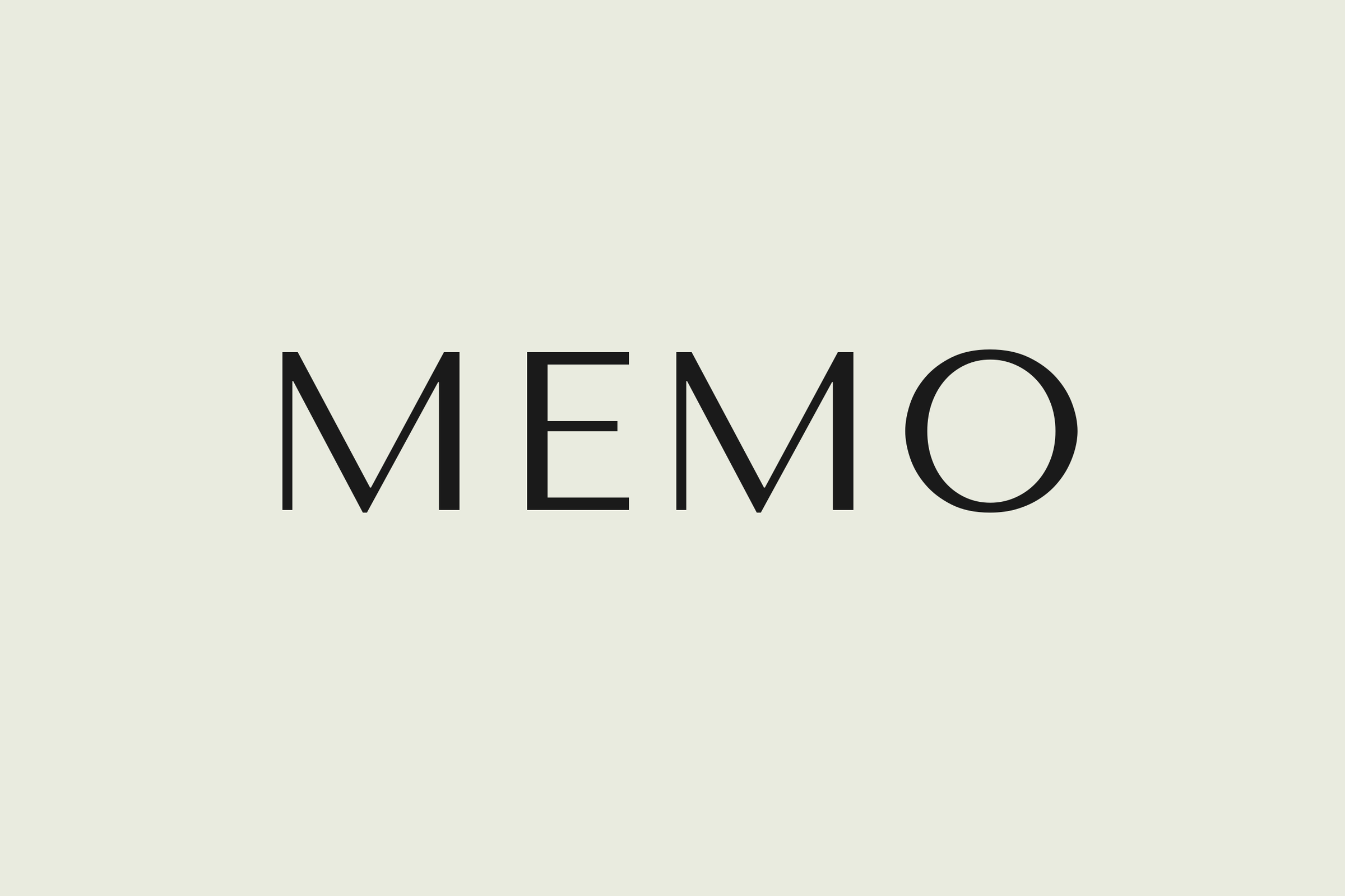Memo logo