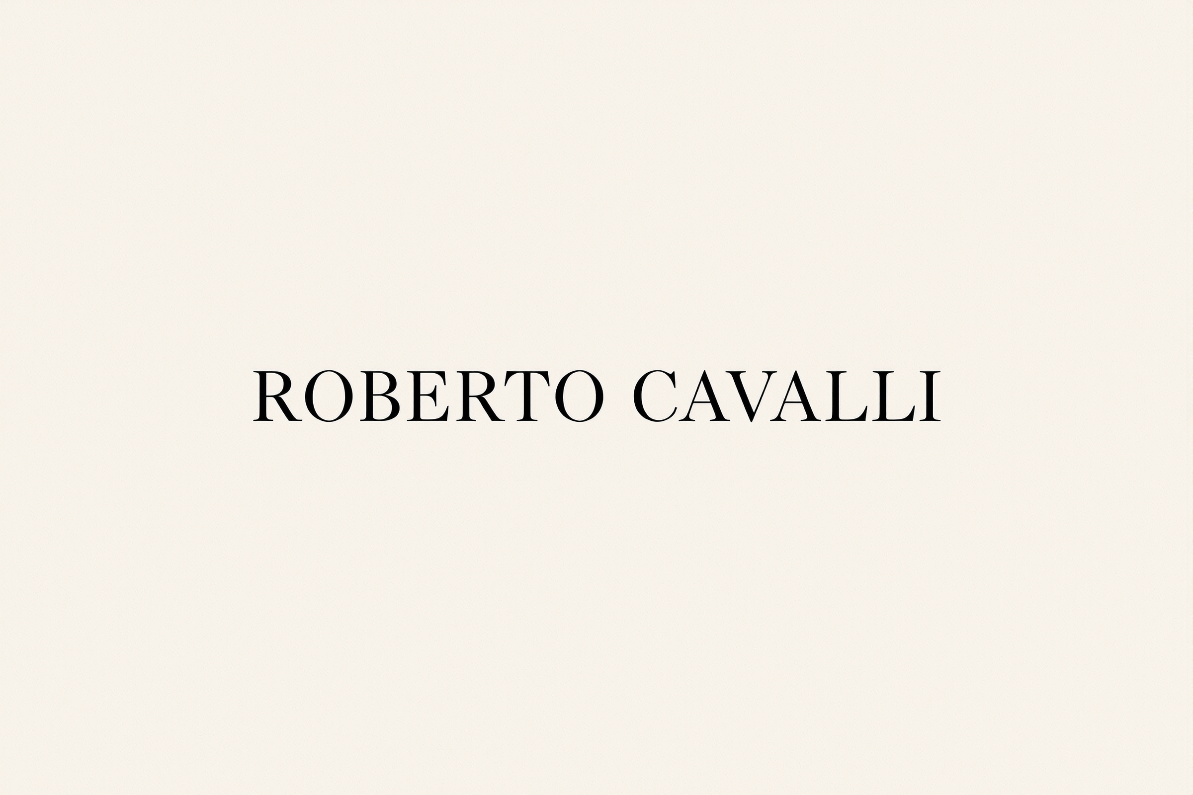 Roberto Cavalli logo