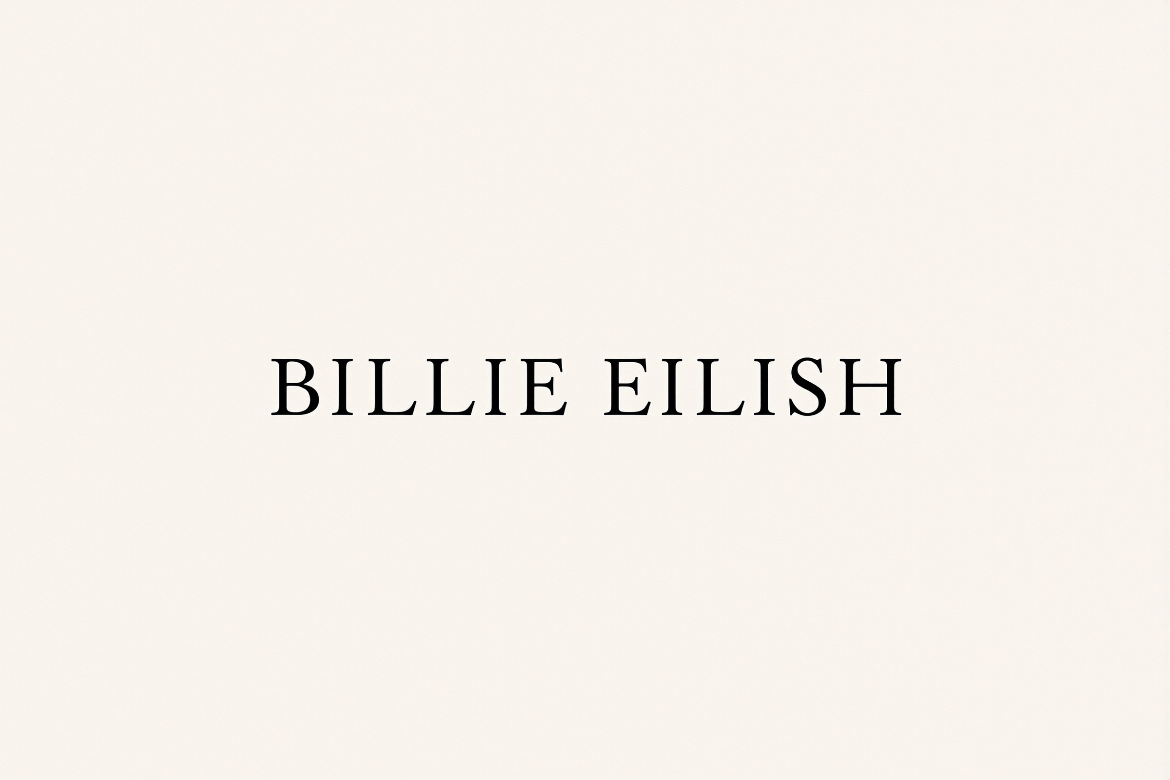 Billie Eilish logo