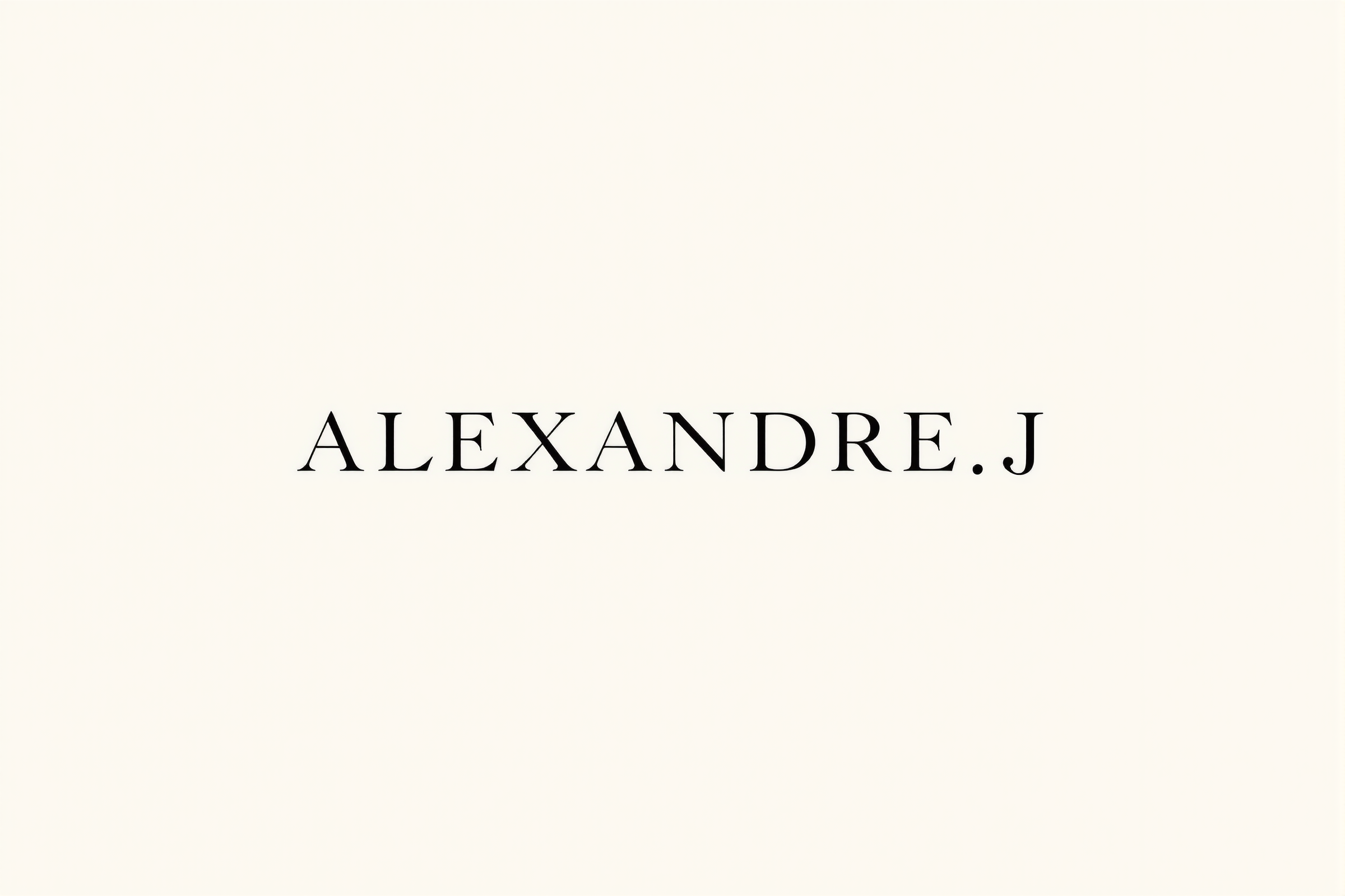 Alexandre.J logo