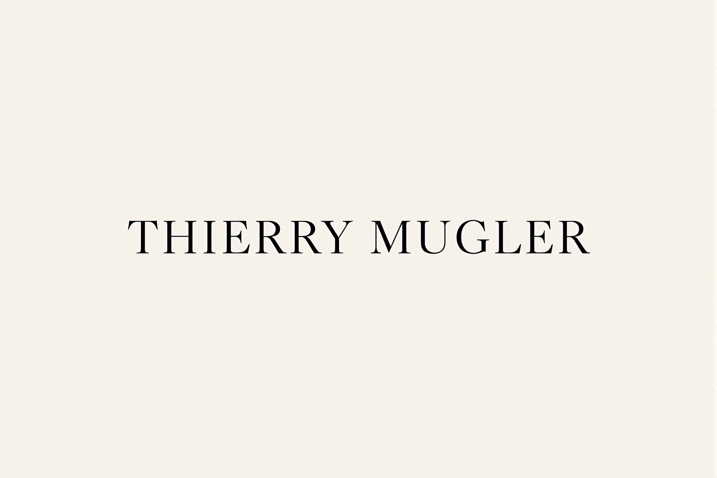 Thierry Mugler logo