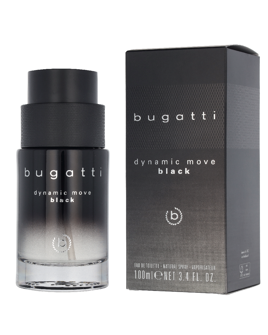 Bugatti Dynamic Move Black Eau de Toilette