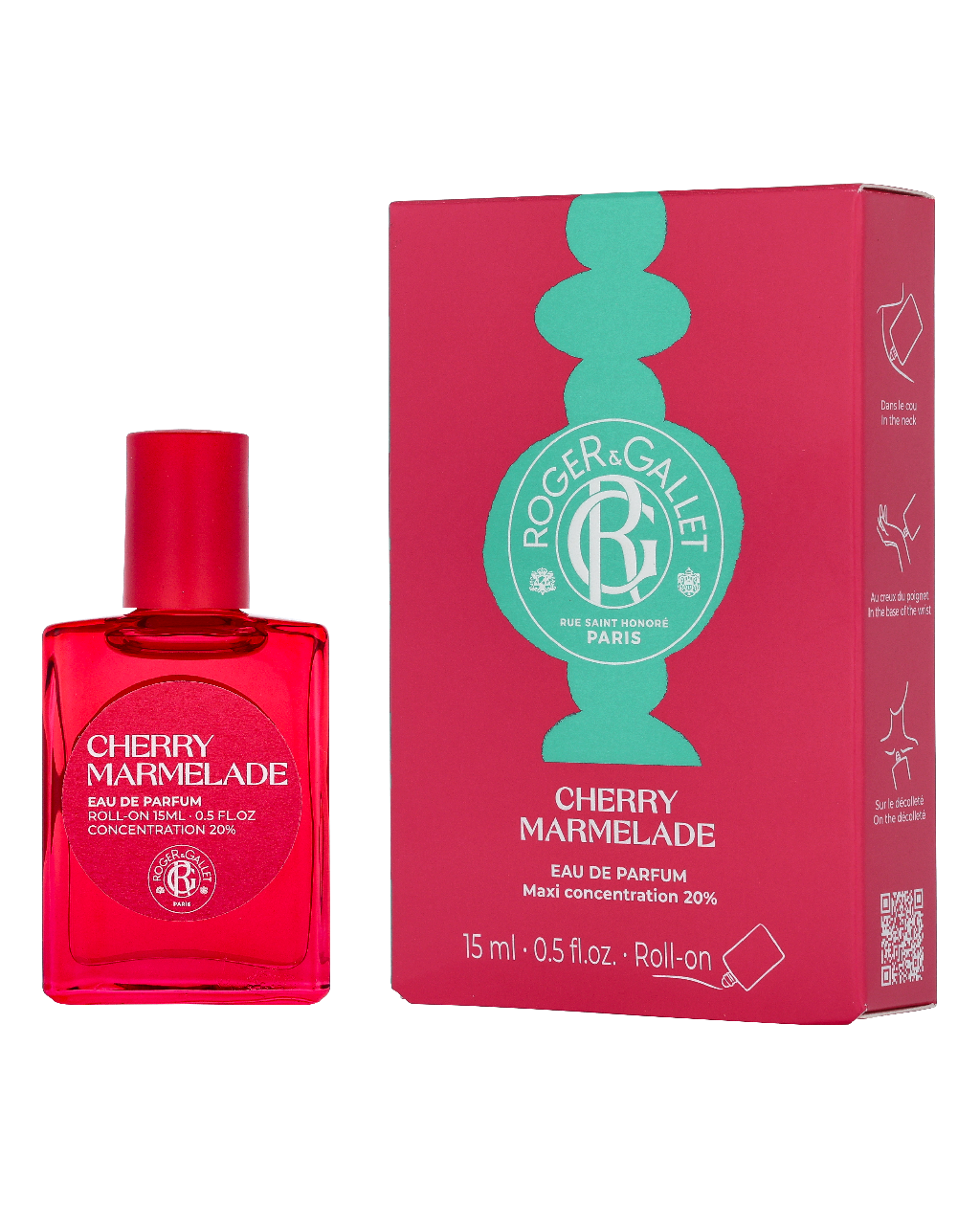 Roger & Gallet Cherry Marmelade Roll-On Eau de Parfum